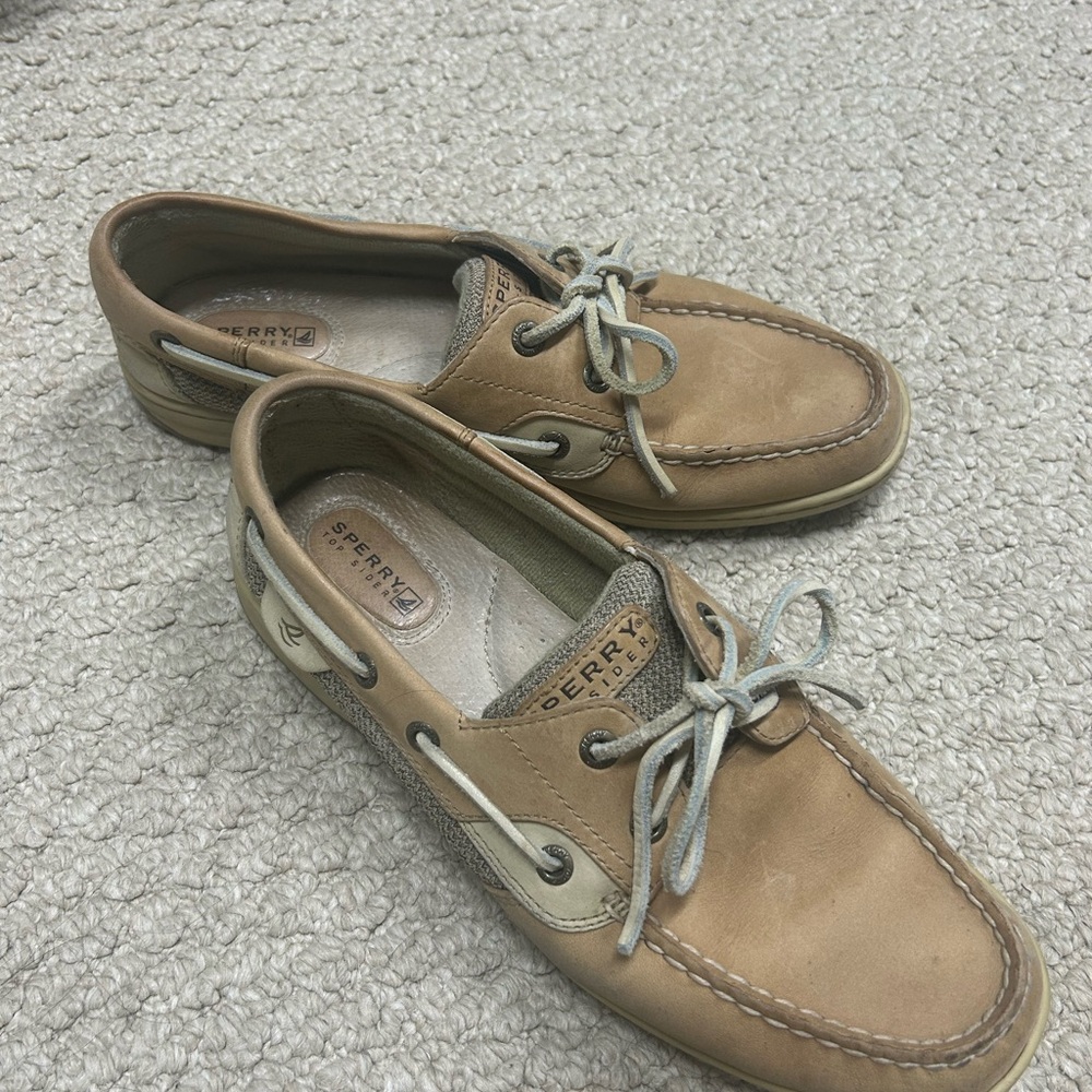 Sperry Women’s Light Brown Boat Shoes